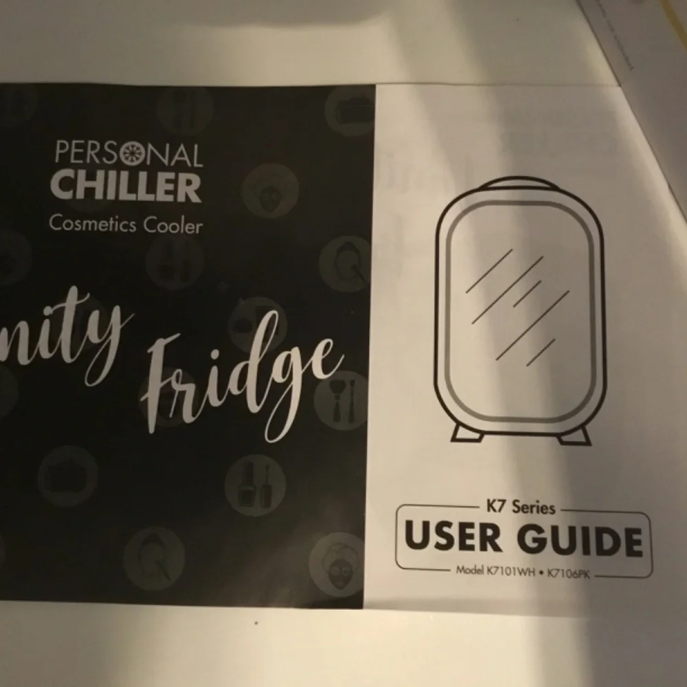 PERSONAL VANITY FRIDGE CHILLER COSMETIC COOLER